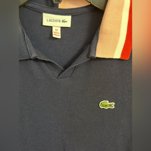 Lacoste Girls Polo Dress - Picture 3 of 4